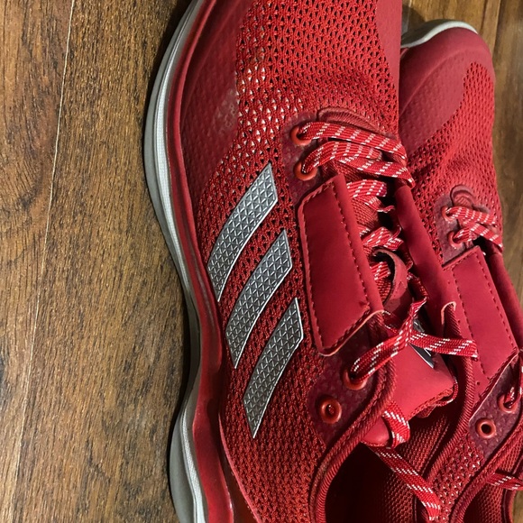 Adidas mens turf cleats , worn literally 1 time . Great shape - Picture 2 of 4